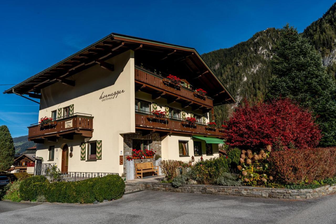 Gaestehaus Hornegger Hotel Mayrhofen Exterior photo